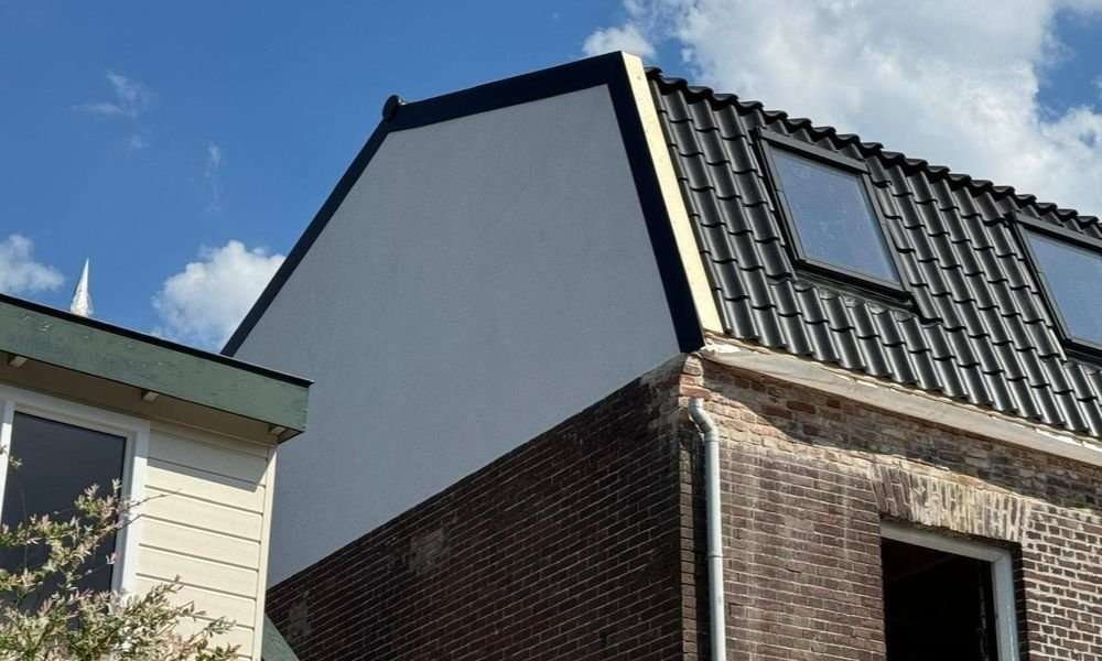 Een dak afgerond door dakdekker Fijnaart